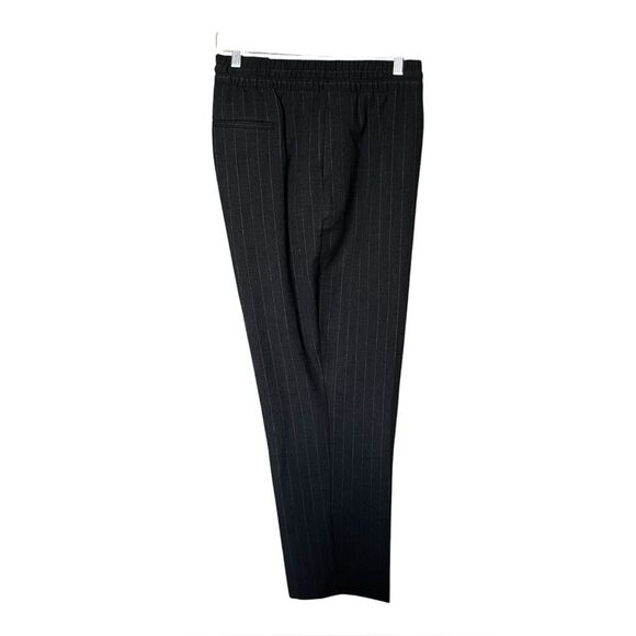 Banana Republic Gray Pinstriped Tapered Fit Pull-On with Pockets Size XXL - Picture 1 of 11